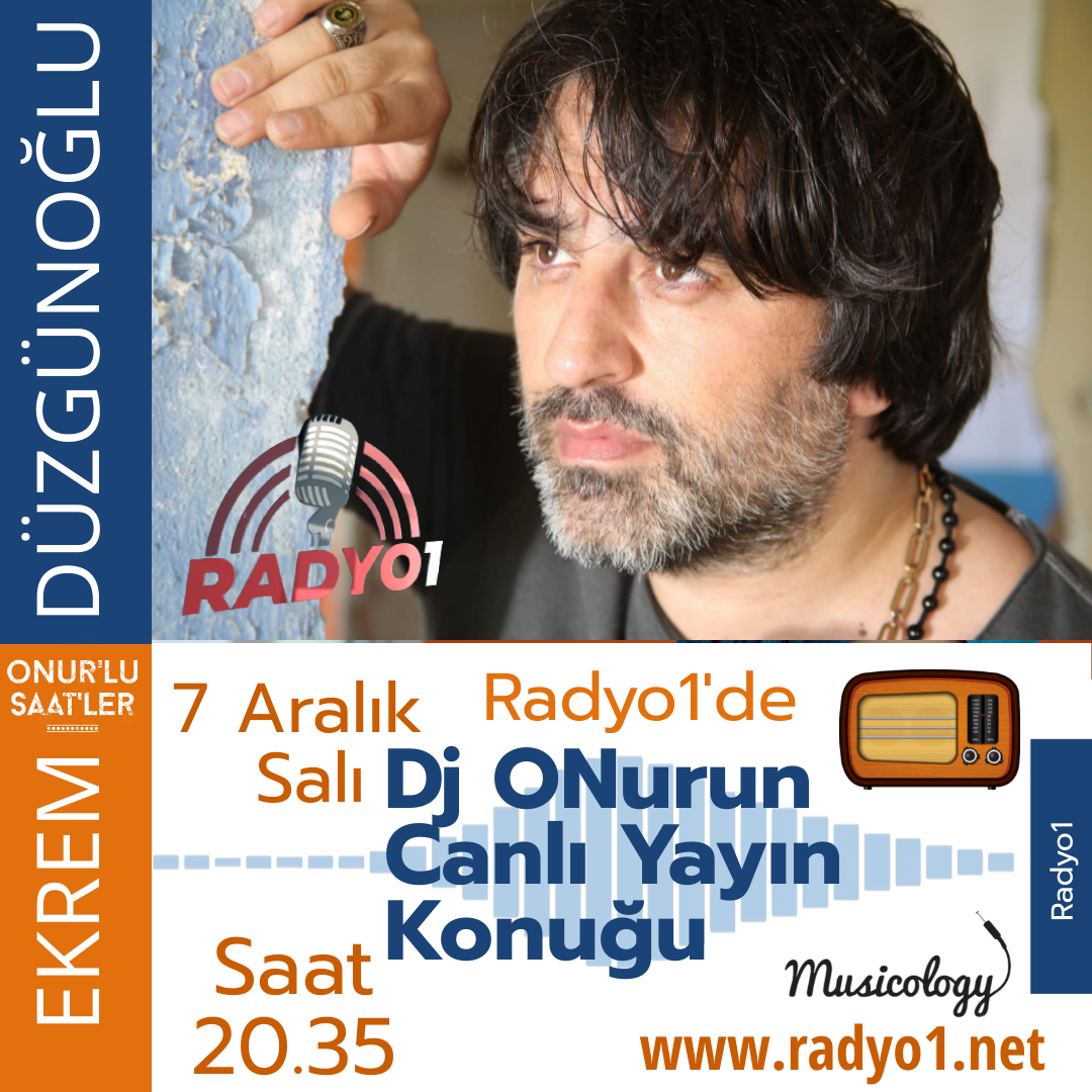 Ekrem Düzgünoğlu Radyo1’de